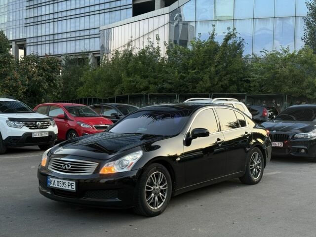 Черный Инфинити G35, объемом двигателя 3.5 л и пробегом 266 тыс. км за 8500 $, фото 1 на Automoto.ua