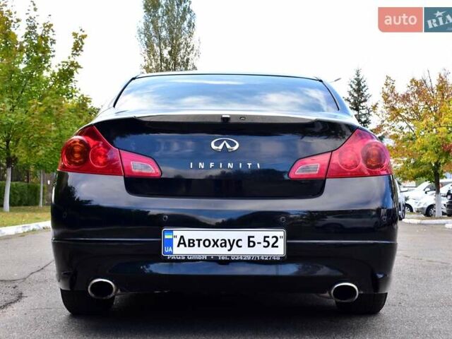 Инфинити G35 2007 в Киеве на Automoto.ua Черный Инфинити G35, объемом двигателя 3.5 л и пробегом 227 тыс. км за 7800 $, фото 5 на Automoto.ua