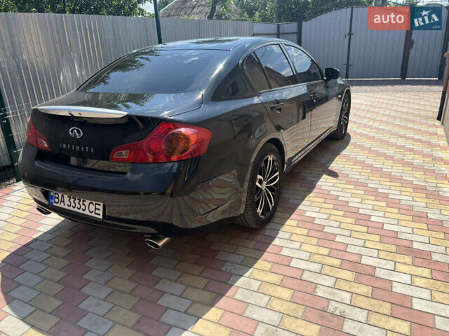Черный Инфинити G35, объемом двигателя 3.5 л и пробегом 215 тыс. км за 8200 $, фото 3 на Automoto.ua
