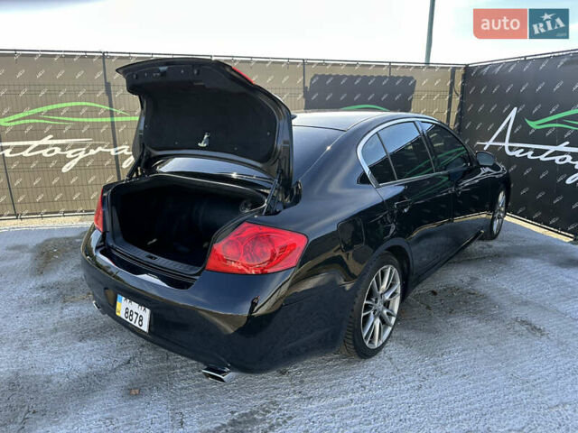 Черный Инфинити G35, объемом двигателя 3.5 л и пробегом 185 тыс. км за 6999 $, фото 21 на Automoto.ua