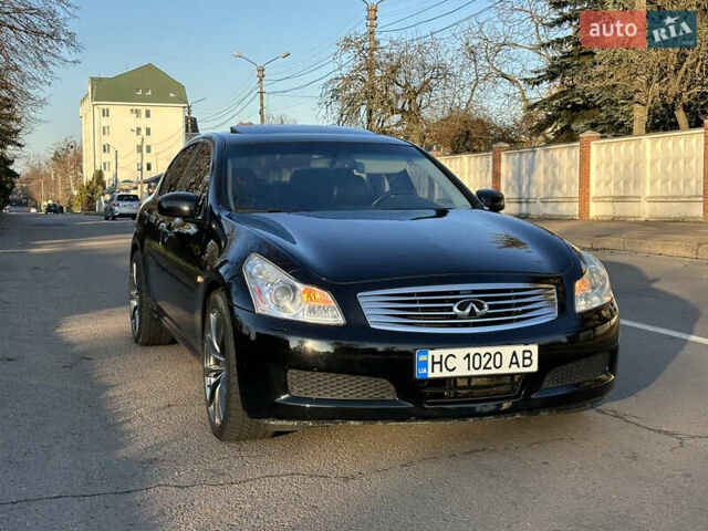 Черный Инфинити G35, объемом двигателя 3.5 л и пробегом 199 тыс. км за 9600 $, фото 1 на Automoto.ua