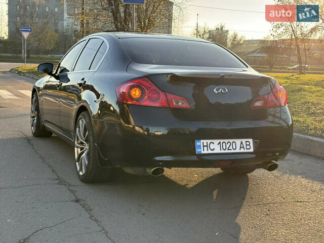 Черный Инфинити G35, объемом двигателя 3.5 л и пробегом 199 тыс. км за 9600 $, фото 2 на Automoto.ua