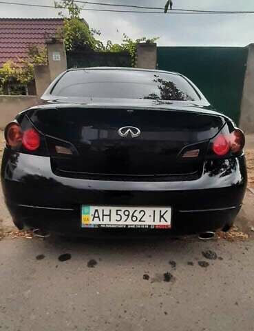 Чорний Інфініті G35, об'ємом двигуна 3.5 л та пробігом 129 тис. км за 8700 $, фото 4 на Automoto.ua