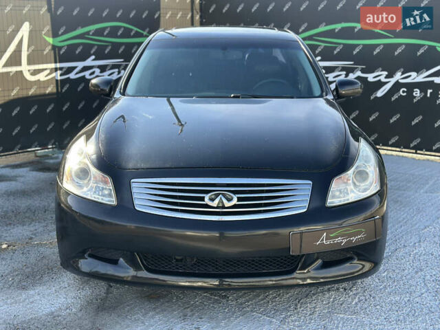 Черный Инфинити G35, объемом двигателя 3.5 л и пробегом 185 тыс. км за 6999 $, фото 2 на Automoto.ua