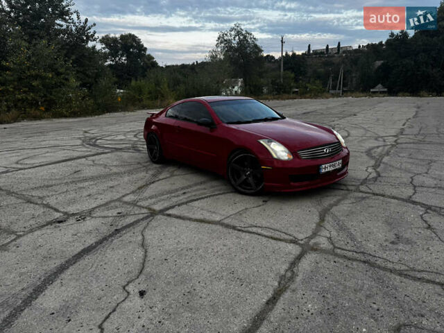 Красный Инфинити G35, объемом двигателя 3.5 л и пробегом 202 тыс. км за 8000 $, фото 8 на Automoto.ua
