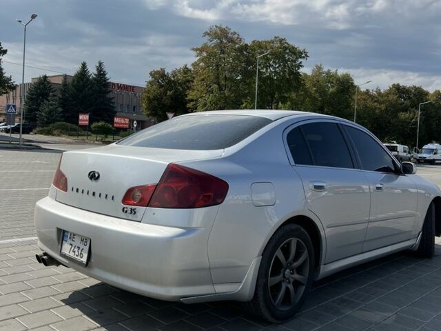 Серый Инфинити G35, объемом двигателя 3.5 л и пробегом 150 тыс. км за 9000 $, фото 3 на Automoto.ua