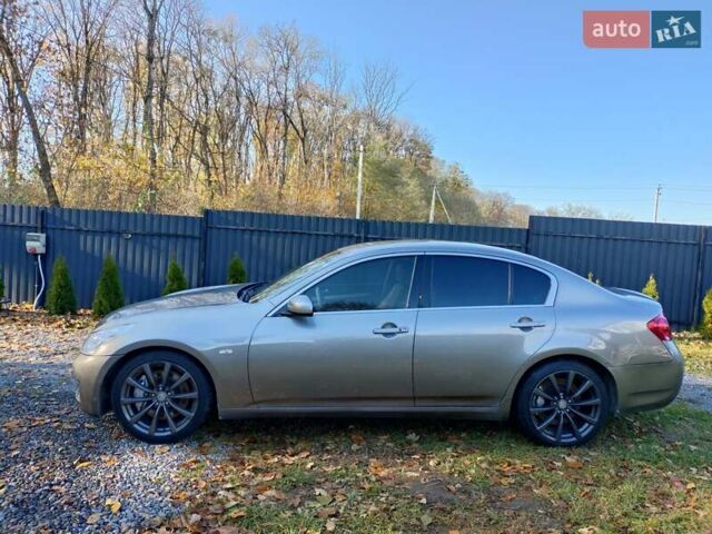 Серый Инфинити G35, объемом двигателя 3.5 л и пробегом 263 тыс. км за 7800 $, фото 7 на Automoto.ua