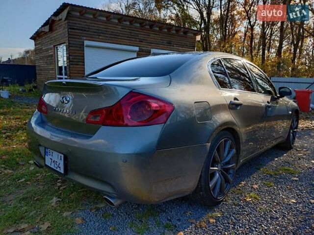 Серый Инфинити G35, объемом двигателя 3.5 л и пробегом 263 тыс. км за 7800 $, фото 16 на Automoto.ua