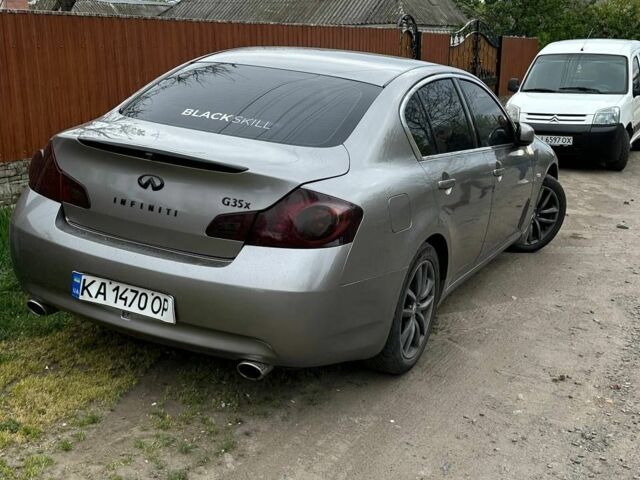 Серый Инфинити G35, объемом двигателя 3.5 л и пробегом 210 тыс. км за 5500 $, фото 1 на Automoto.ua