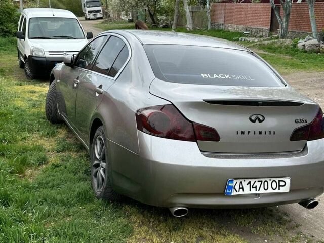 Серый Инфинити G35, объемом двигателя 3.5 л и пробегом 210 тыс. км за 5500 $, фото 3 на Automoto.ua