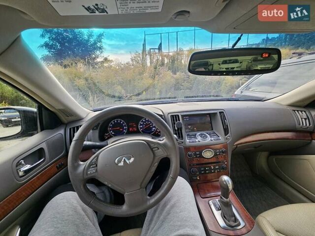 Черный Инфинити G37, объемом двигателя 3.7 л и пробегом 70 тыс. км за 10500 $, фото 24 на Automoto.ua