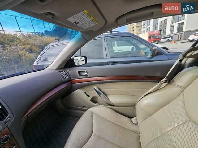 Черный Инфинити G37, объемом двигателя 3.7 л и пробегом 70 тыс. км за 10500 $, фото 27 на Automoto.ua