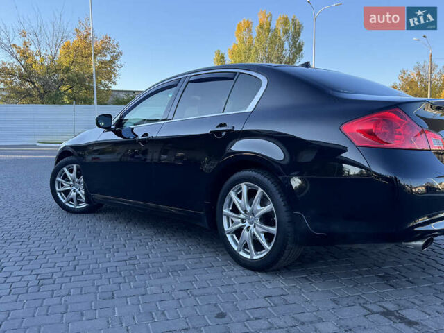 Черный Инфинити G37, объемом двигателя 3.7 л и пробегом 188 тыс. км за 9499 $, фото 4 на Automoto.ua