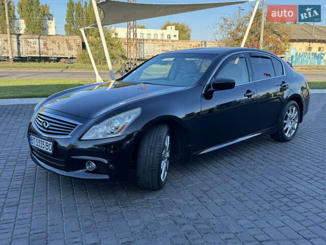 Черный Инфинити G37, объемом двигателя 3.7 л и пробегом 188 тыс. км за 9499 $, фото 5 на Automoto.ua