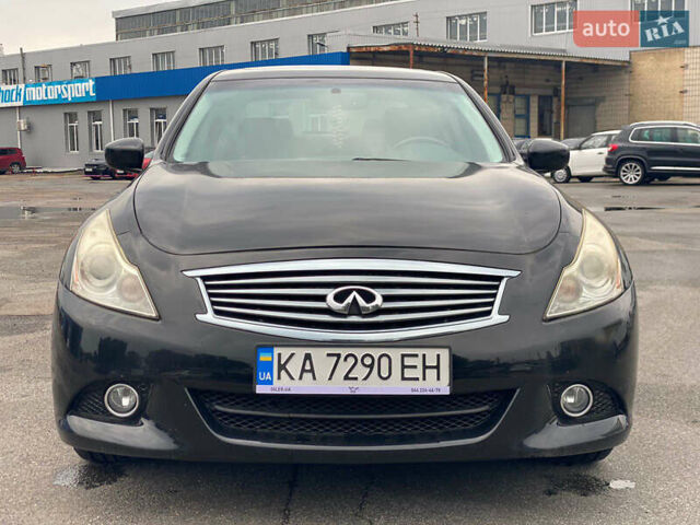 Черный Инфинити G37, объемом двигателя 3.7 л и пробегом 127 тыс. км за 11300 $, фото 1 на Automoto.ua