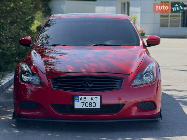 Красный Инфинити G37, объемом двигателя 3.7 л и пробегом 210 тыс. км за 10000 $, фото 13 на Automoto.ua