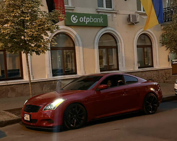 Красный Инфинити G37, объемом двигателя 3.7 л и пробегом 210 тыс. км за 10000 $, фото 15 на Automoto.ua
