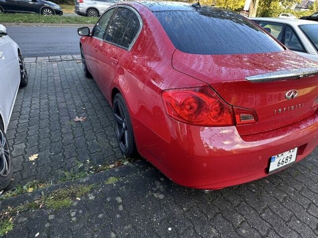 Красный Инфинити G37, объемом двигателя 3.7 л и пробегом 135 тыс. км за 11671 $, фото 3 на Automoto.ua