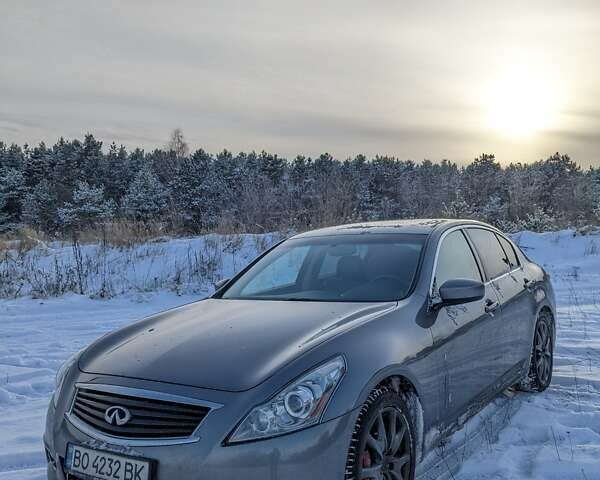 Сірий Інфініті G37, об'ємом двигуна 3.7 л та пробігом 166 тис. км за 12800 $, фото 116 на Automoto.ua