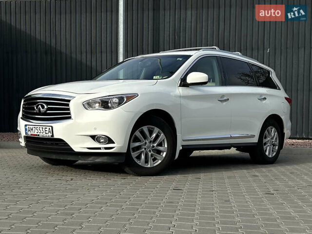 Білий Інфініті JX35, об'ємом двигуна 3.5 л та пробігом 216 тис. км за 11900 $, фото 1 на Automoto.ua