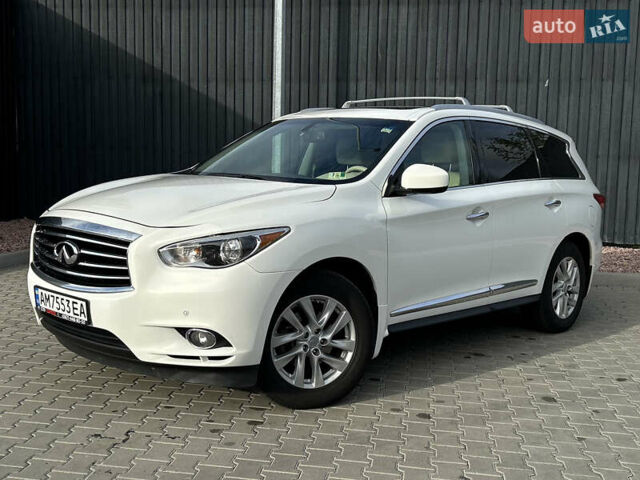 Білий Інфініті JX35, об'ємом двигуна 3.5 л та пробігом 216 тис. км за 11900 $, фото 2 на Automoto.ua