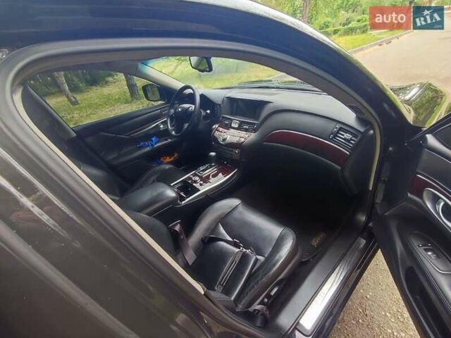 Черный Инфинити M25, объемом двигателя 2.5 л и пробегом 250 тыс. км за 9300 $, фото 14 на Automoto.ua