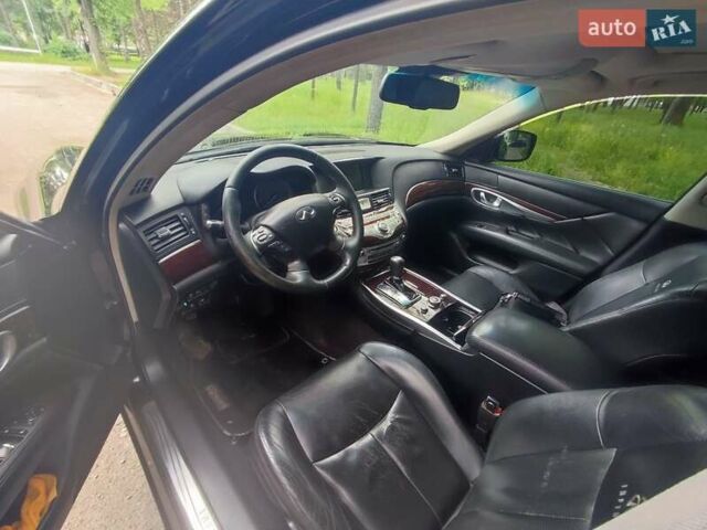 Черный Инфинити M25, объемом двигателя 2.5 л и пробегом 250 тыс. км за 9300 $, фото 16 на Automoto.ua