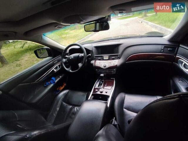 Черный Инфинити M25, объемом двигателя 2.5 л и пробегом 250 тыс. км за 9300 $, фото 17 на Automoto.ua