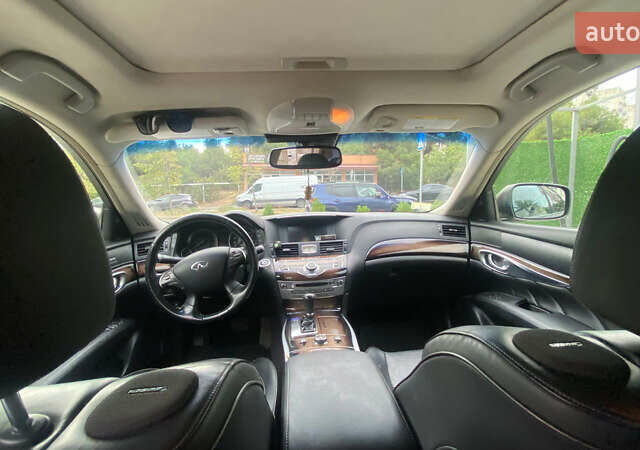 Серый Инфинити M37, объемом двигателя 3.7 л и пробегом 138 тыс. км за 12500 $, фото 5 на Automoto.ua