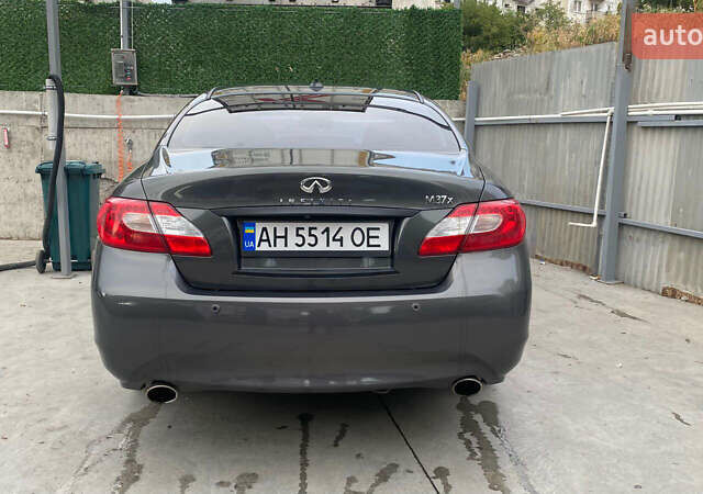 Серый Инфинити M37, объемом двигателя 3.7 л и пробегом 138 тыс. км за 12500 $, фото 2 на Automoto.ua