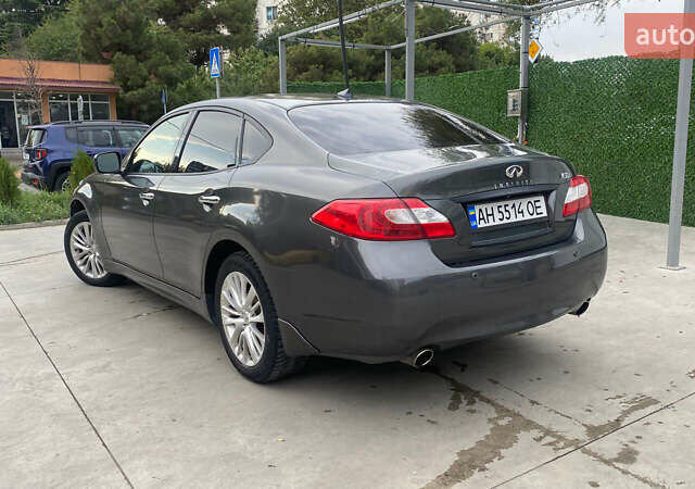 Серый Инфинити M37, объемом двигателя 3.7 л и пробегом 138 тыс. км за 12500 $, фото 7 на Automoto.ua