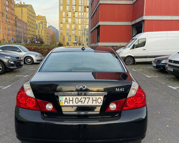 Чорний Інфініті M45, об'ємом двигуна 4.49 л та пробігом 129 тис. км за 5500 $, фото 3 на Automoto.ua
