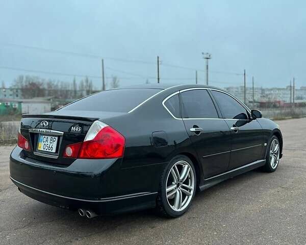 Черный Инфинити M45, объемом двигателя 4.5 л и пробегом 150 тыс. км за 7300 $, фото 4 на Automoto.ua