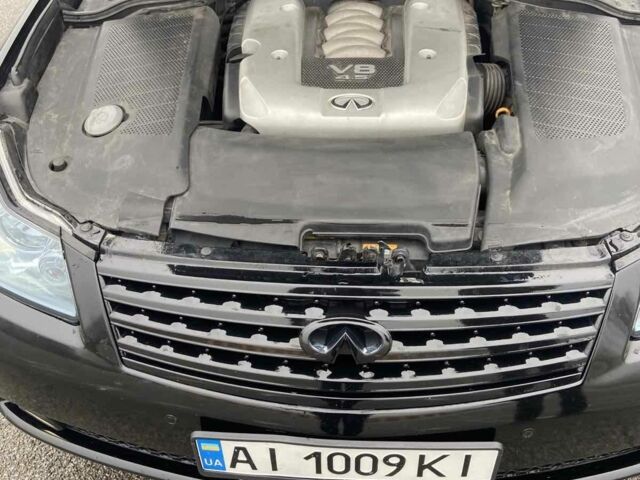 Черный Инфинити M45, объемом двигателя 4.5 л и пробегом 130 тыс. км за 9100 $, фото 4 на Automoto.ua
