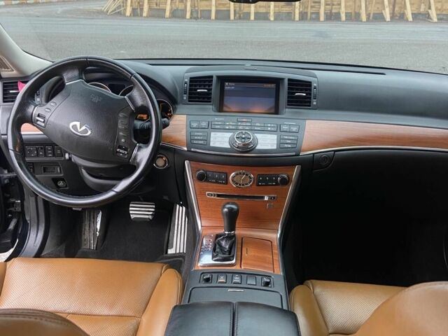 Черный Инфинити M45, объемом двигателя 4.5 л и пробегом 130 тыс. км за 9100 $, фото 2 на Automoto.ua