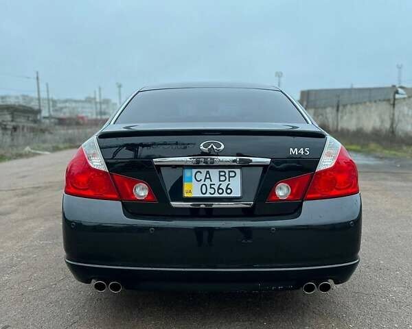 Черный Инфинити M45, объемом двигателя 4.5 л и пробегом 150 тыс. км за 7300 $, фото 5 на Automoto.ua