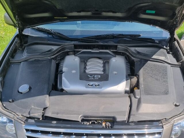 Серый Инфинити M45, объемом двигателя 4.5 л и пробегом 165 тыс. км за 9450 $, фото 14 на Automoto.ua