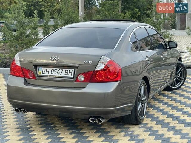 Серый Инфинити M45, объемом двигателя 4.5 л и пробегом 168 тыс. км за 6800 $, фото 28 на Automoto.ua