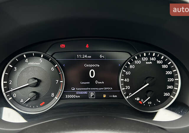 Белый Инфинити QX55, объемом двигателя 2 л и пробегом 33 тыс. км за 34900 $, фото 12 на Automoto.ua