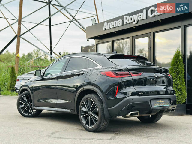 Чорний Інфініті QX55, об'ємом двигуна 2 л та пробігом 65 тис. км за 32700 $, фото 3 на Automoto.ua
