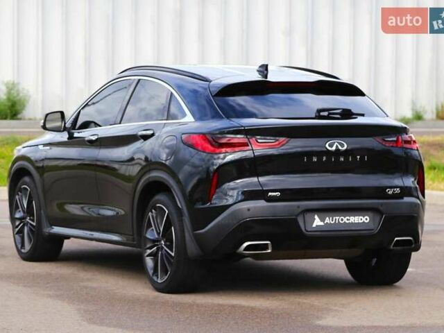 Чорний Інфініті QX55, об'ємом двигуна 2 л та пробігом 116 тис. км за 33400 $, фото 4 на Automoto.ua