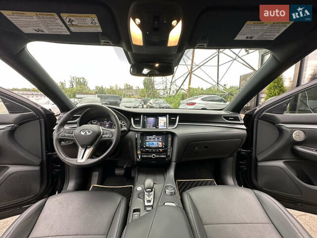 Чорний Інфініті QX55, об'ємом двигуна 2 л та пробігом 65 тис. км за 32700 $, фото 20 на Automoto.ua