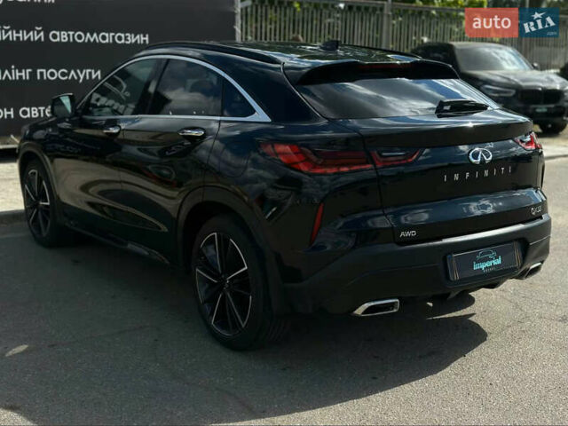 Черный Инфинити QX55, объемом двигателя 2 л и пробегом 65 тыс. км за 32000 $, фото 6 на Automoto.ua