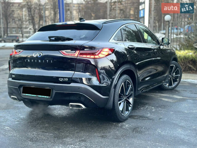 Чорний Інфініті QX55, об'ємом двигуна 2 л та пробігом 64 тис. км за 33900 $, фото 9 на Automoto.ua