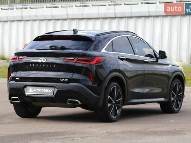 Чорний Інфініті QX55, об'ємом двигуна 2 л та пробігом 116 тис. км за 33400 $, фото 6 на Automoto.ua