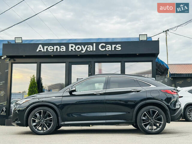 Чорний Інфініті QX55, об'ємом двигуна 2 л та пробігом 65 тис. км за 32700 $, фото 4 на Automoto.ua