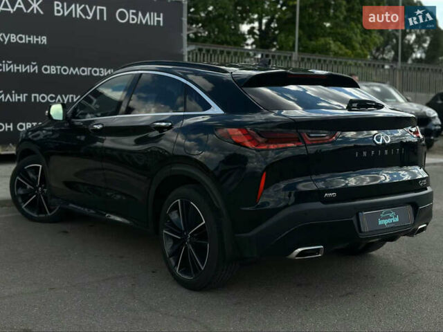 Черный Инфинити QX55, объемом двигателя 2 л и пробегом 65 тыс. км за 32000 $, фото 8 на Automoto.ua