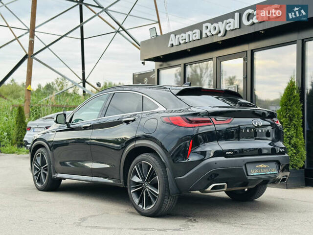 Чорний Інфініті QX55, об'ємом двигуна 2 л та пробігом 65 тис. км за 32700 $, фото 13 на Automoto.ua