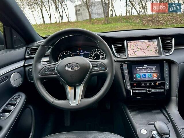 Черный Инфинити QX55, объемом двигателя 2 л и пробегом 67 тыс. км за 31900 $, фото 21 на Automoto.ua