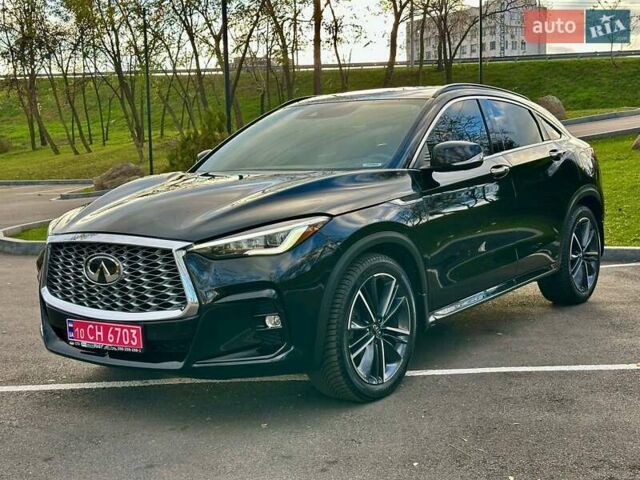 Черный Инфинити QX55, объемом двигателя 2 л и пробегом 67 тыс. км за 31900 $, фото 15 на Automoto.ua